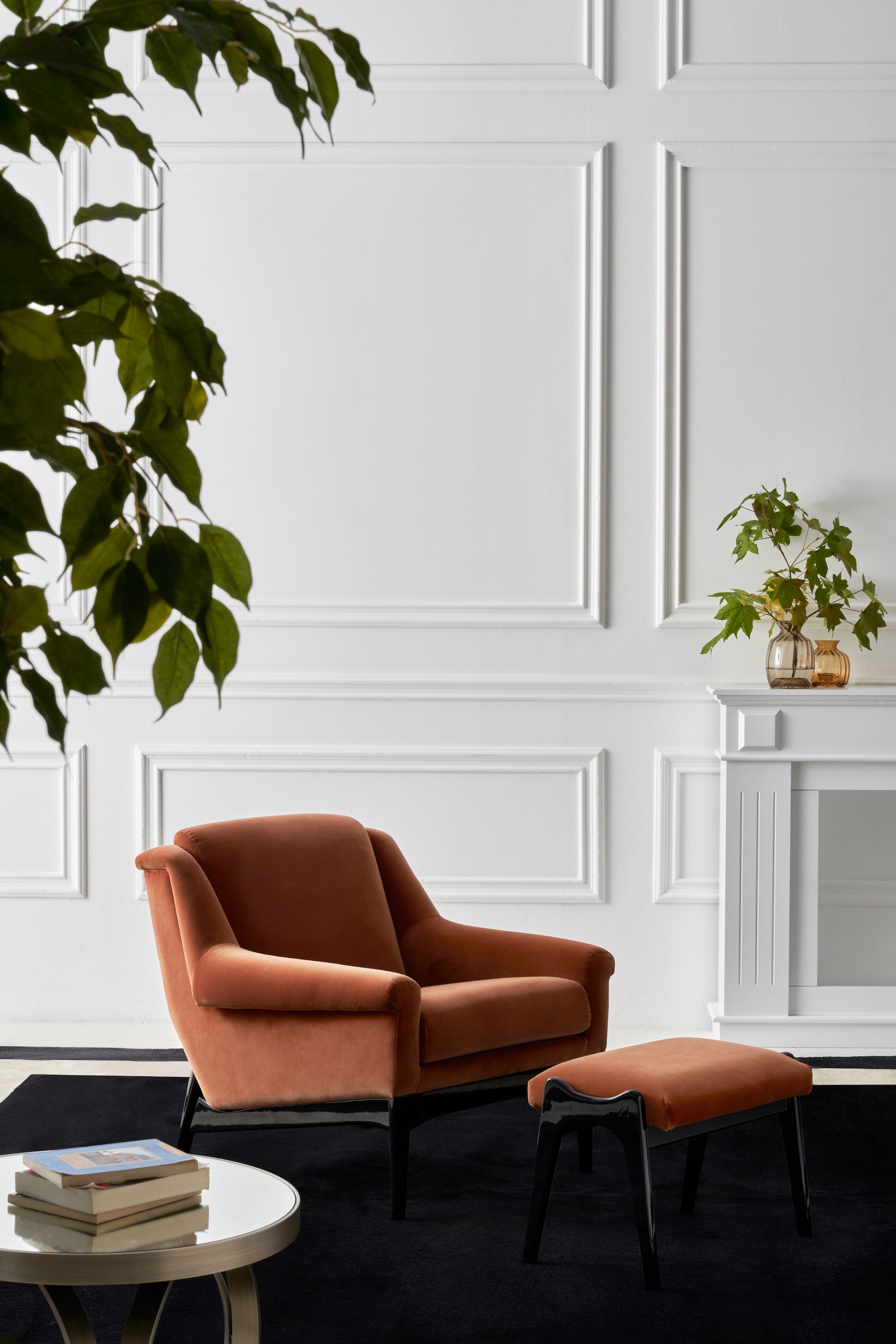 Тканевое кресло с подлокотниками DOM EDIZIONI LULÙ ARCH-00078107 - Вид №1