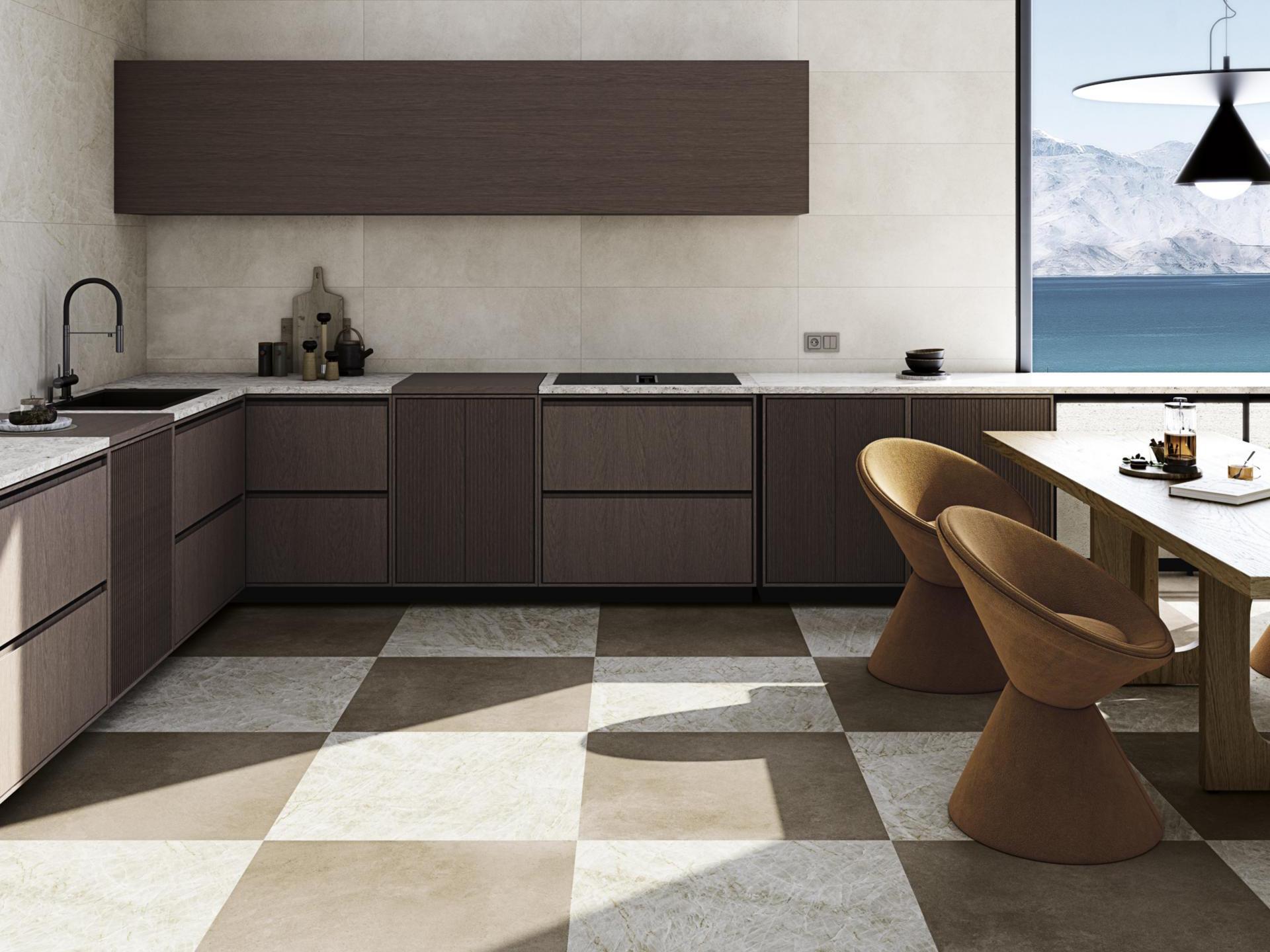 Пол / керамогранит с эффектом цемента VIVES TANDEM ARCH-00150704 - Вид №3