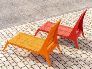 Наружное сиденье из нержавеющей стали