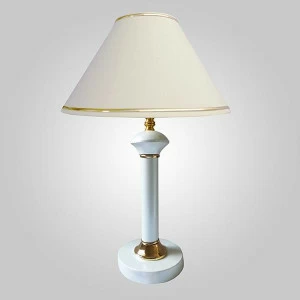 Настольная лампа Eurosvet Lorenzo 60019/1 глянцевый белый EUROSVET КЛАССИЧЕСКИЕ 194964 Белый