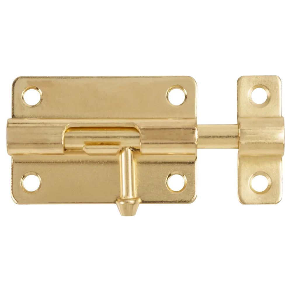 Шпингалет Ajax ЗТ-6 сталь цвет золотистый/цинк STLM-2006665