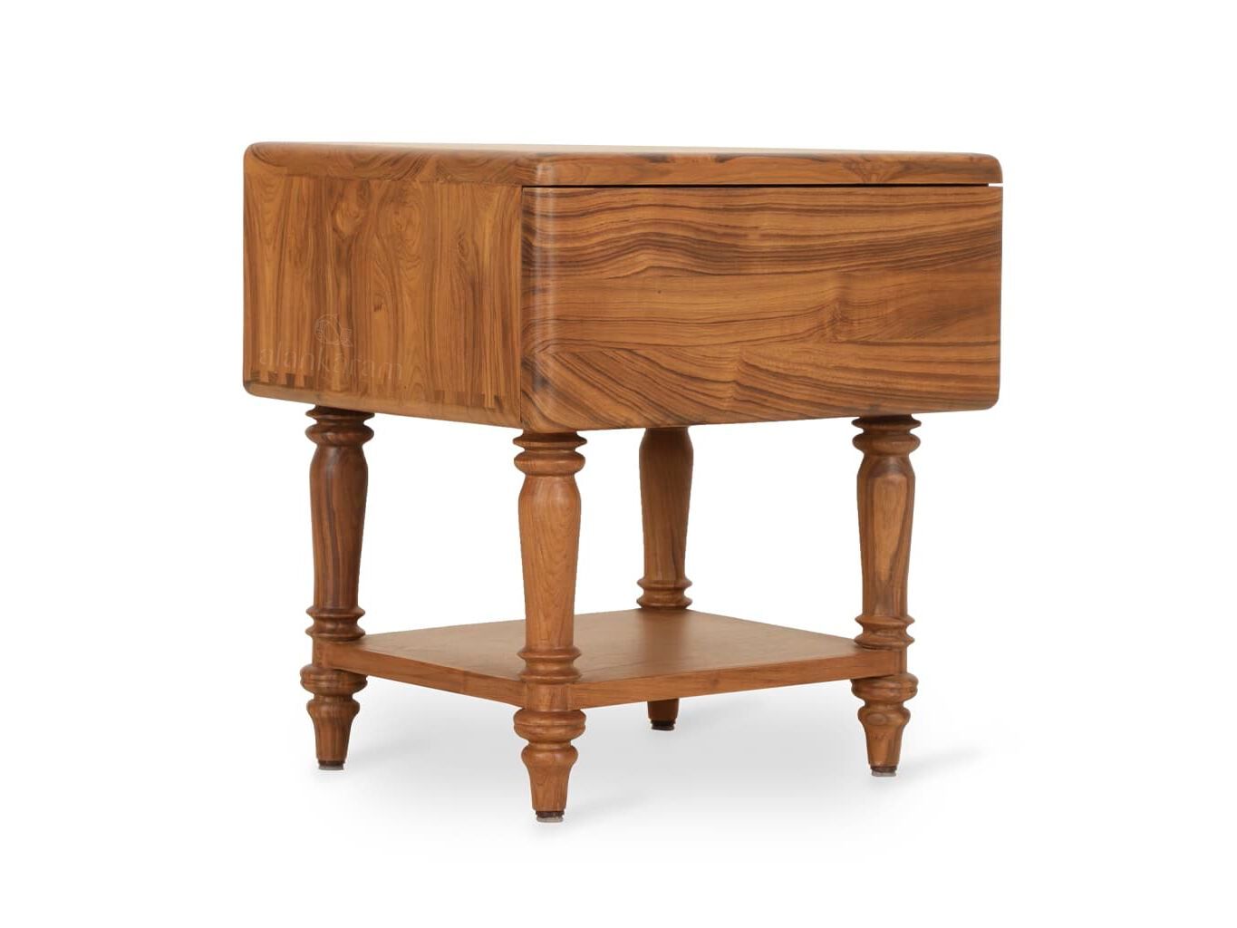 Тумбочка из тикового дерева с ящиком Alankaram NOX ARCH-00062420