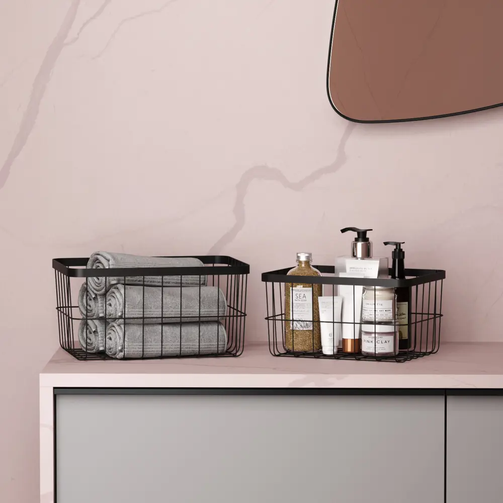 ZENFORT Корзины металлические Уют для организации пространства 89380859 STLM-1566219 - Вид №11