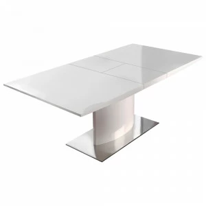 Обеденный стол раздвижной белый 180-220 см Halcyon ESF FASHION 044017 Белый