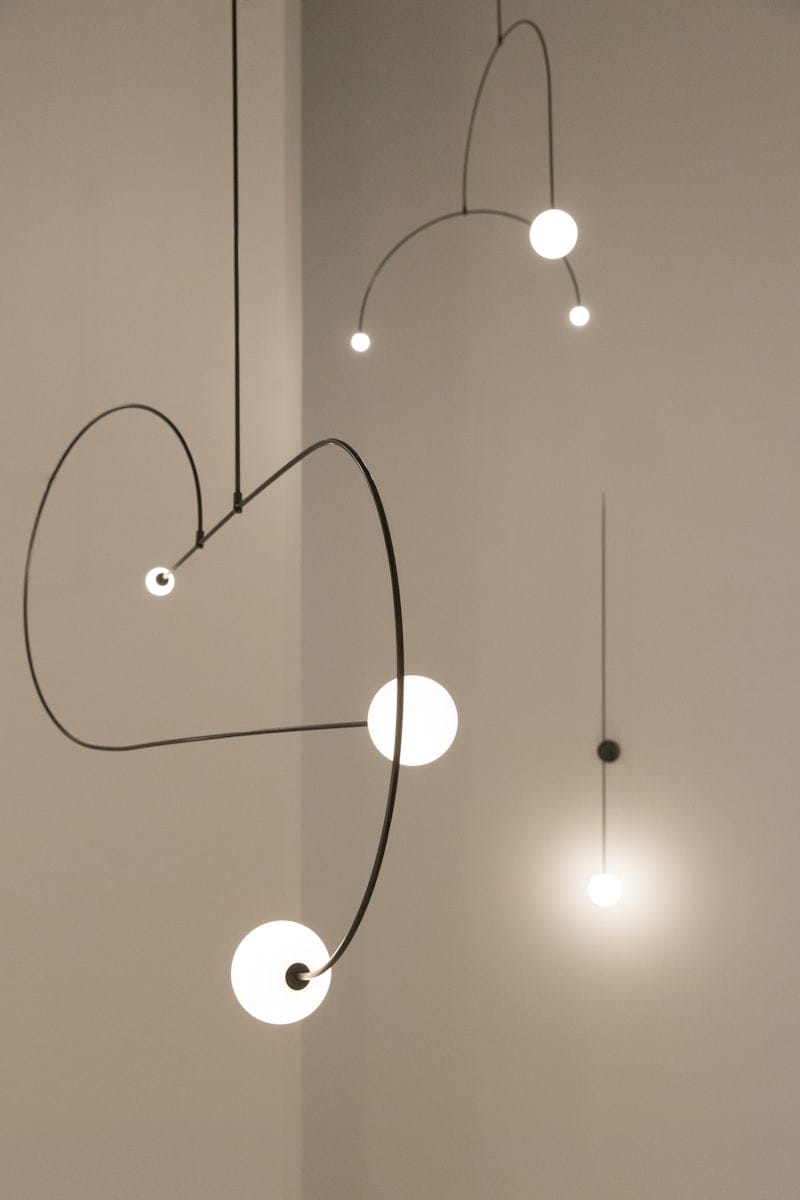 Латунный светодиодный подвесной светильник ручной работы Michael Anastassiades Mobile Chandeliers ARCH-00109180 - Вид №3