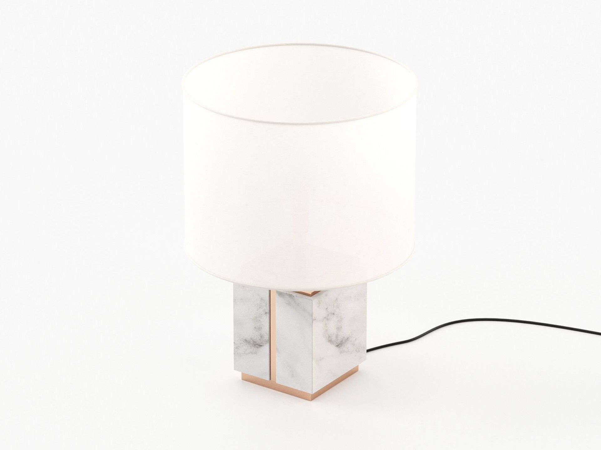 Мраморная настольная лампа Laskasas Джек ARCH-00100257 - Вид №2