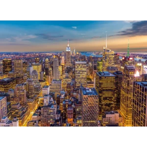 Фотообои бумажные «Закат в Манхэттене» 254х184 см