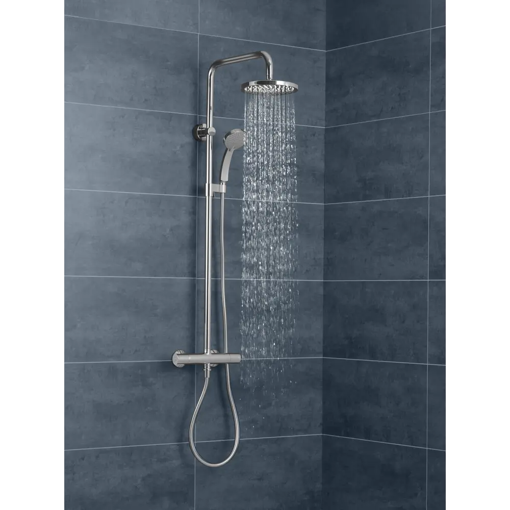 Душевая стойка Jacob Delafon July с термостатом STLM-2122121