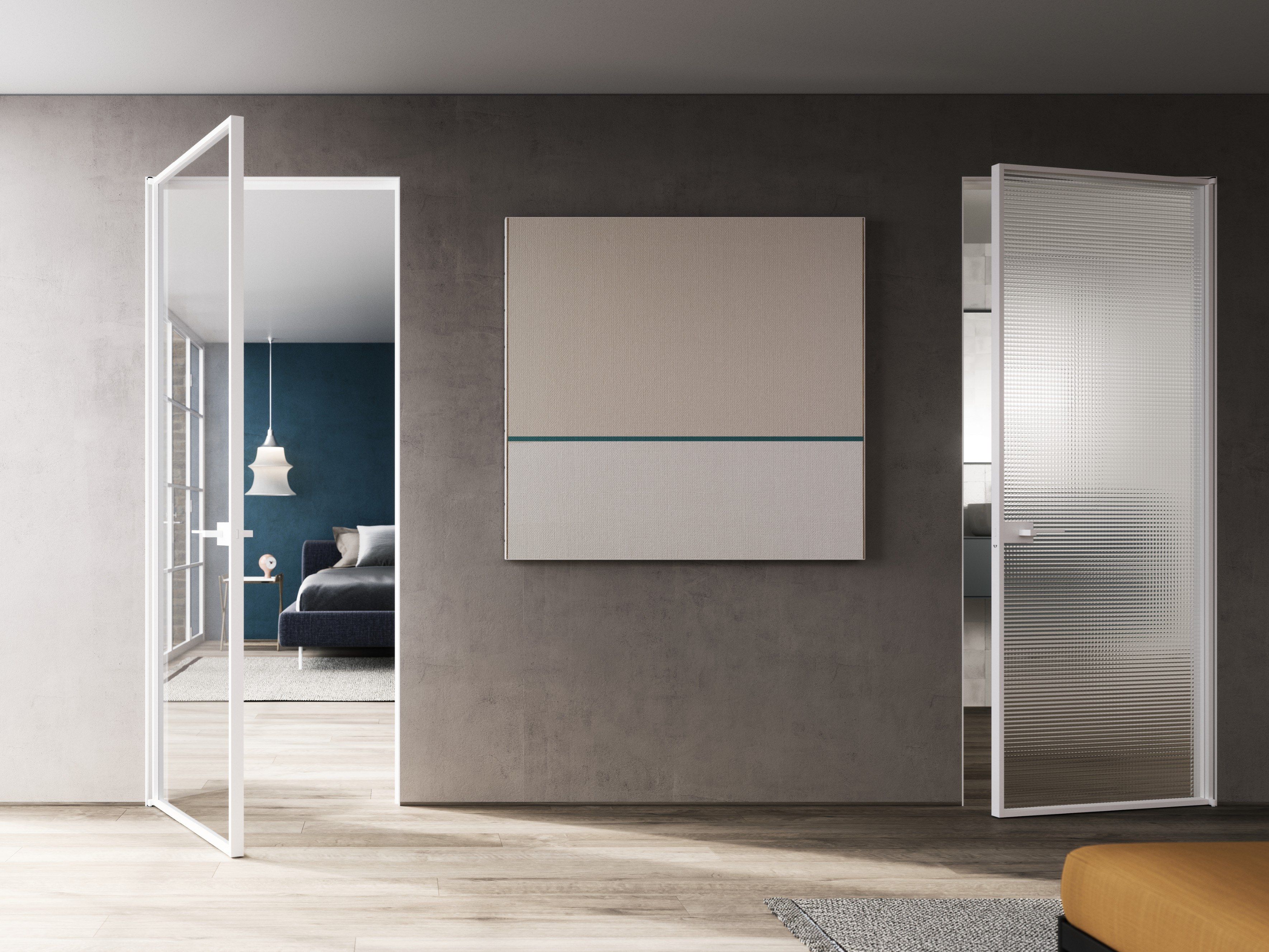 Стеклянная распашная дверь ADL мифический ARCH-00078530 - Вид №5