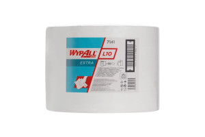 18846828 Протирочные салфетки WypAll L10 EXTRA Большой рулон, белый 7141 Kimberly-Clark