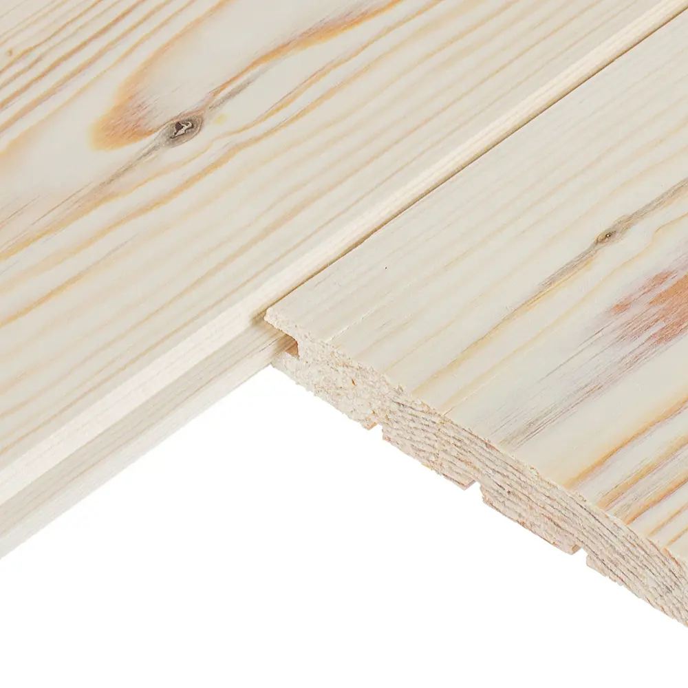 Имитация бруса 20х142х3000 мм, хвоя сорт АВ, 4 шт Santreyd STLM-2161255 - Вид №1