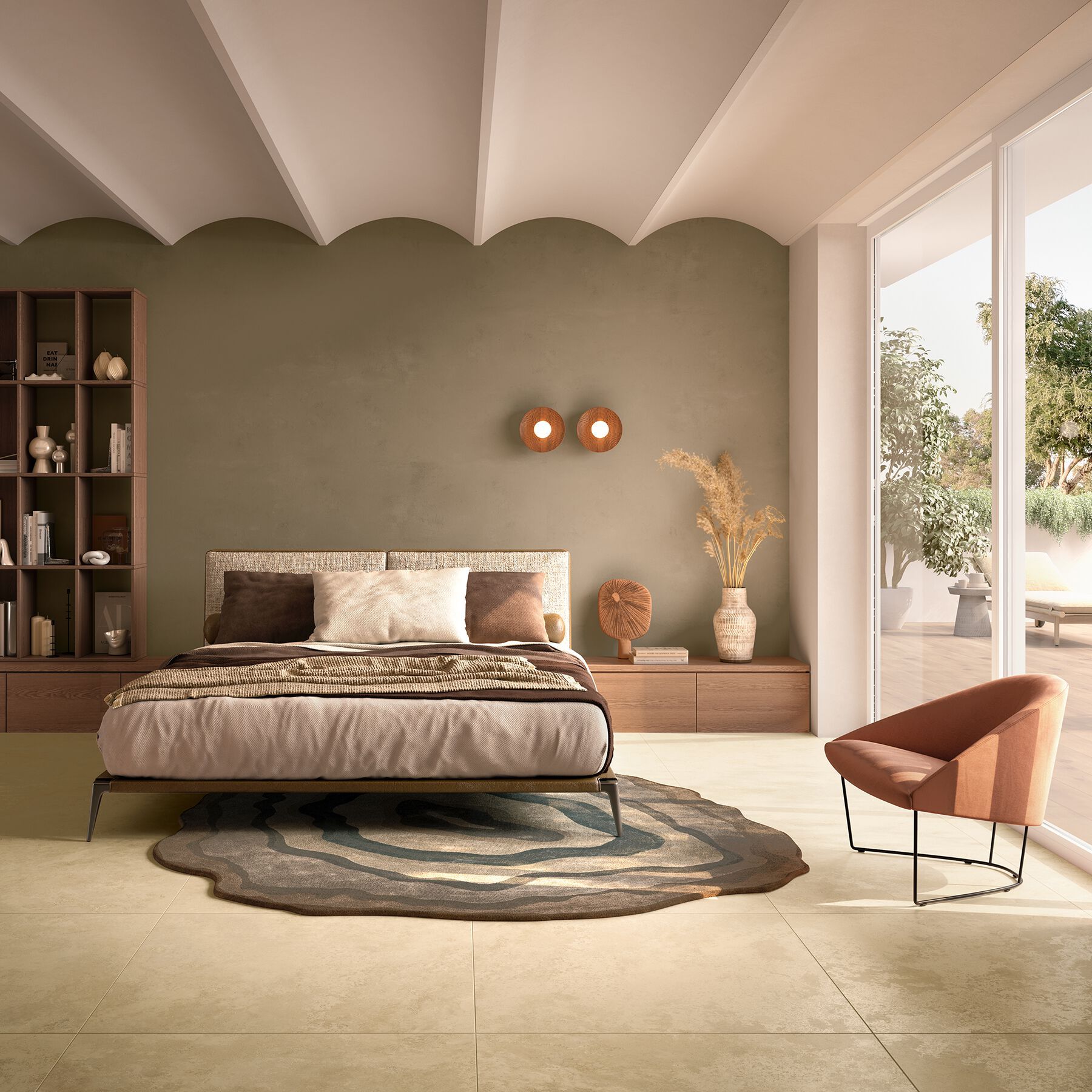 Пол / облицовка керамогранита с эффектом камня Revigrés ARCH-00019830 - Вид №2