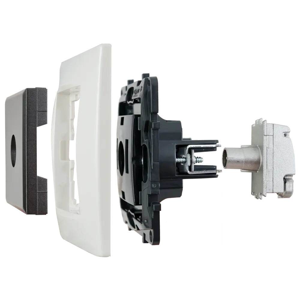 ТВ-розетка Legrand Structura 'звезда' для цифрового телевидения 82064707 STLM-0018690 - Вид №5