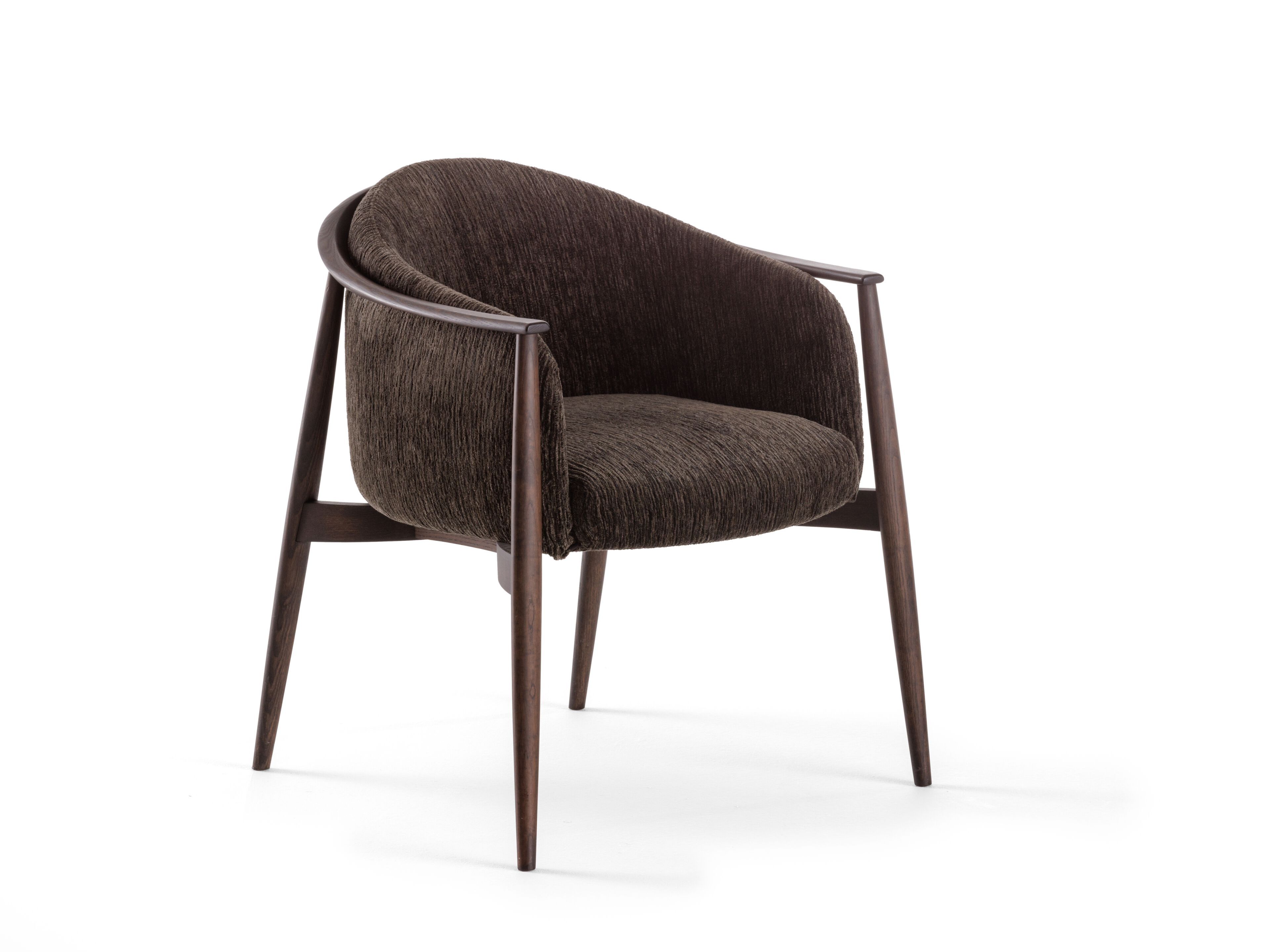 Деревянный мягкий стул с подлокотниками Natevo Tekton ARCH-00070442 - Вид №1