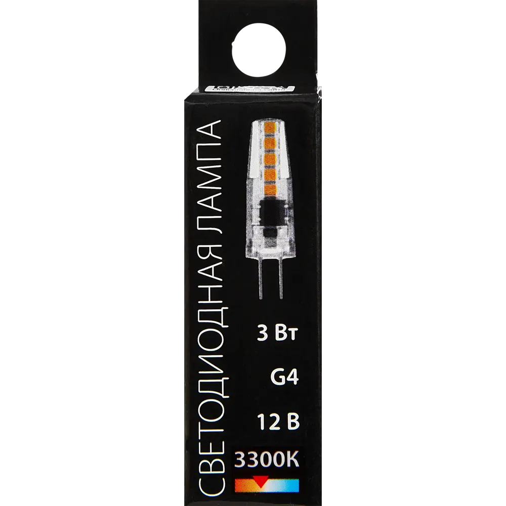 Лампочка светодиодная Elektrostandard G4 капсула 3 Вт 3300 К теплый белый свет STLM-2181347 - Вид №4