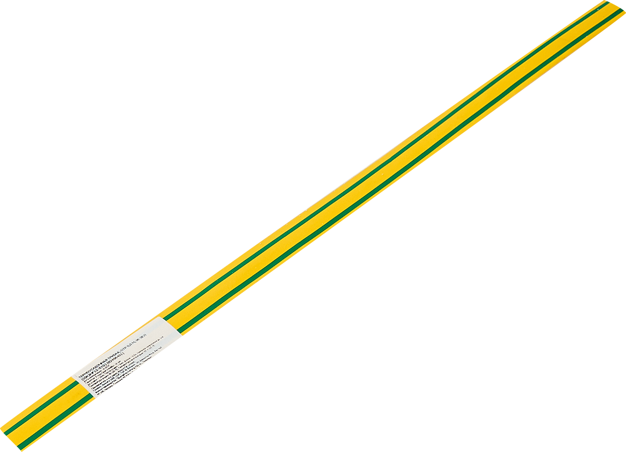 82496401 Термоусадочная трубка ТУТнг 2:1 12/6 мм 0.5 м цвет желто-зеленый STLM-0028674 SKYBEAM