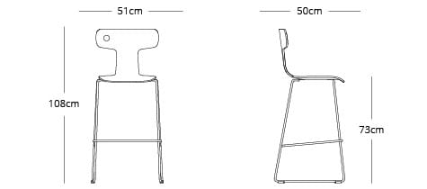 Барный стул Liqui Contracts Мур ARCH-00076632 - Вид №5
