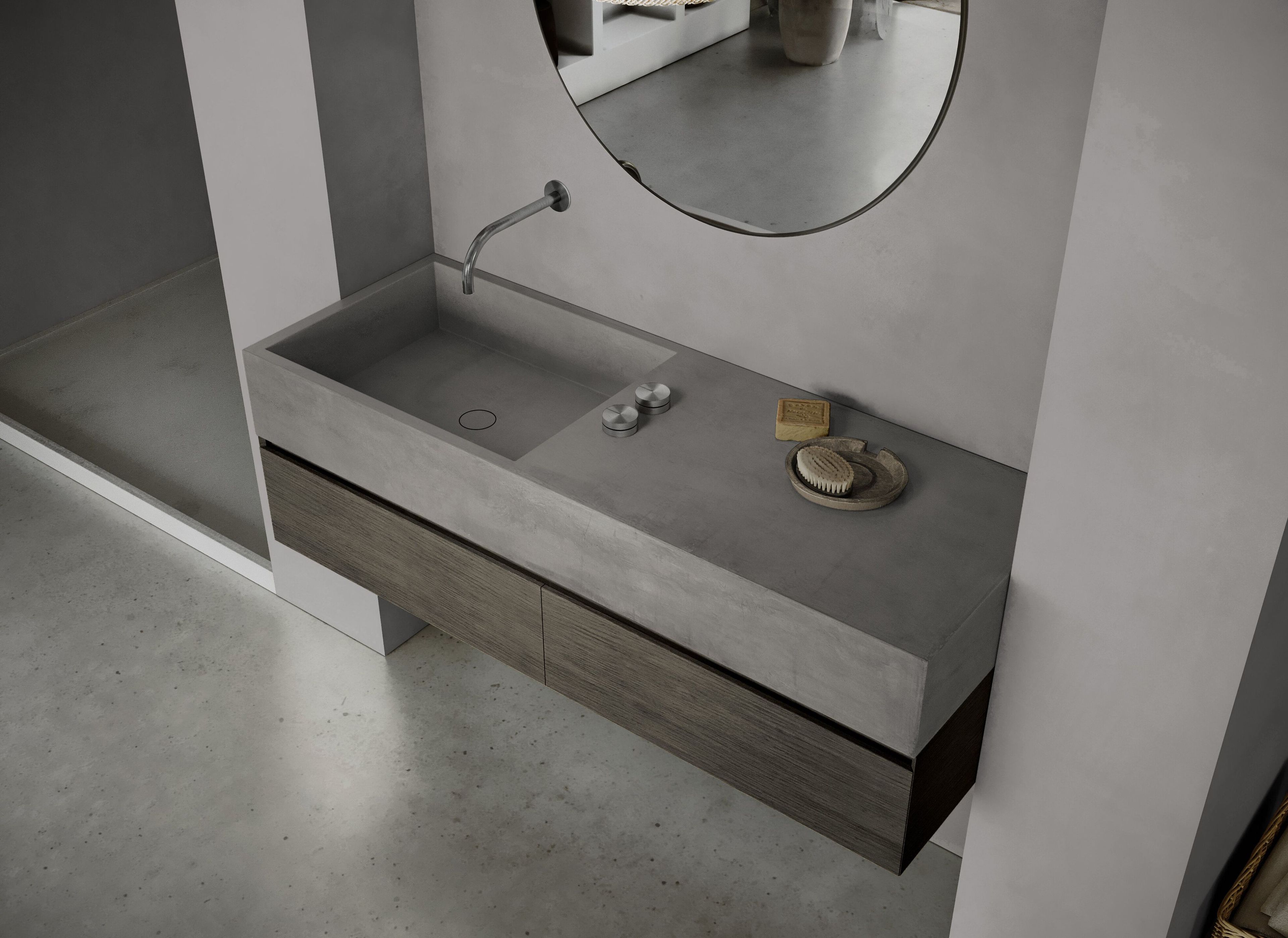 Прямоугольный подвесной одиночный умывальник COCOON Maison ARCH-00045271 - Вид №10