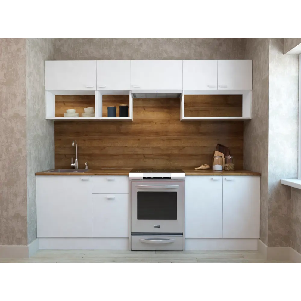 Кухонный шкаф напольный Изида 50x86x56 см ЛДСП цвет белый Santreyd STLM-2199630 - Вид №4