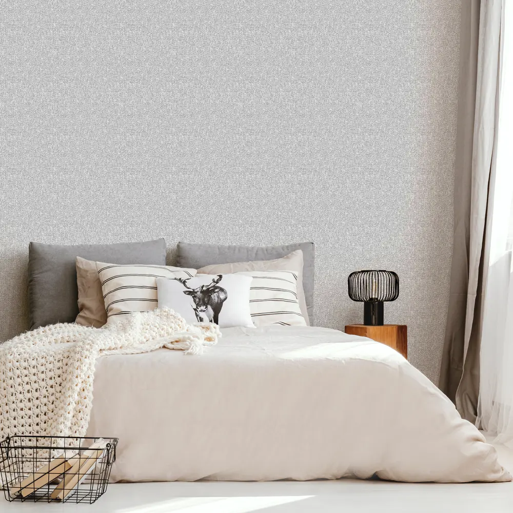 Обои флизелиновые Аспект Лён серые 1.06 м 70244-14 АСПЕКТ РУ STLM-2104955 - Вид №2