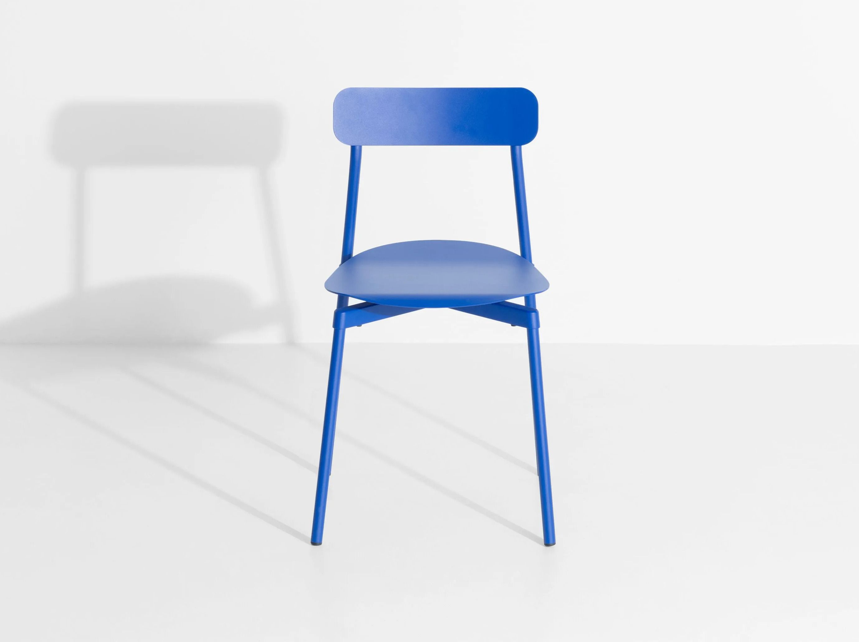 Алюминиевый штабелируемый стул с порошковым покрытием Petite Friture Fromme ARCH-00150568 - Вид №17