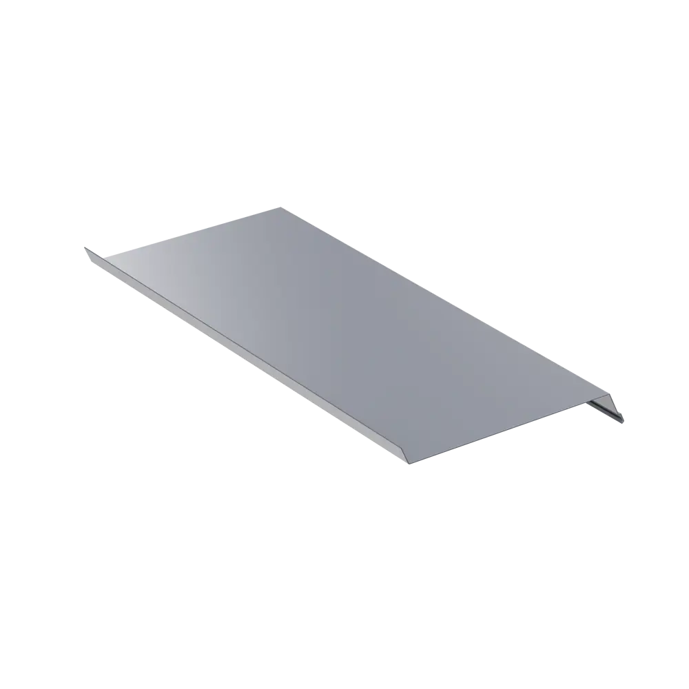 Отлив 150x2000 мм цвет темно-серый ВЕГА STLM-2107418 - Вид №3