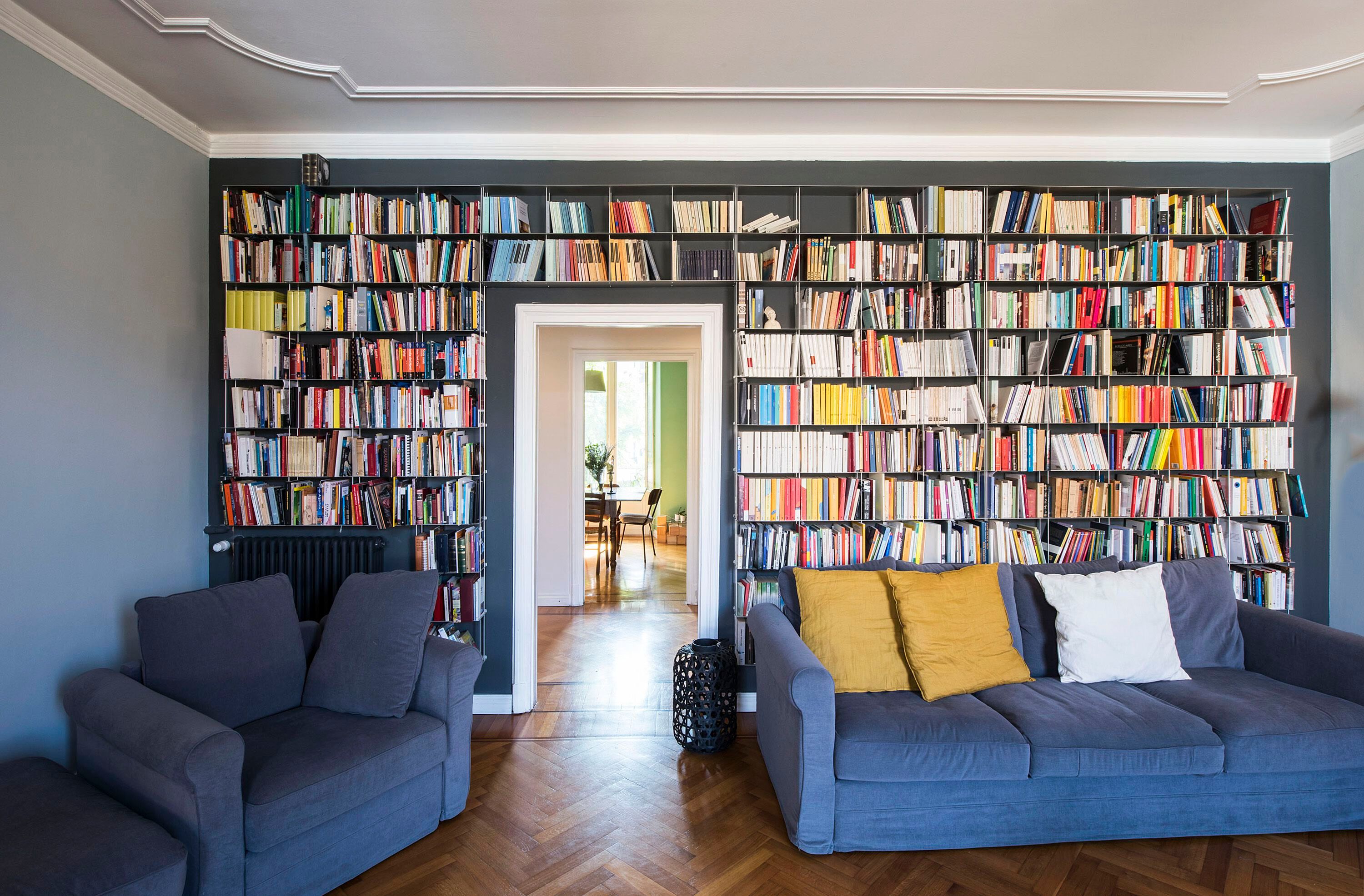 Алюминиевый секционный настенный книжный шкаф KRIPTONITE Krossing ARCH-00131150 - Вид №5