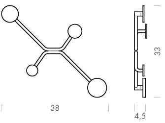 Стальная настенная вешалка Gazzda крюк ARCH-00056730 - Вид №4