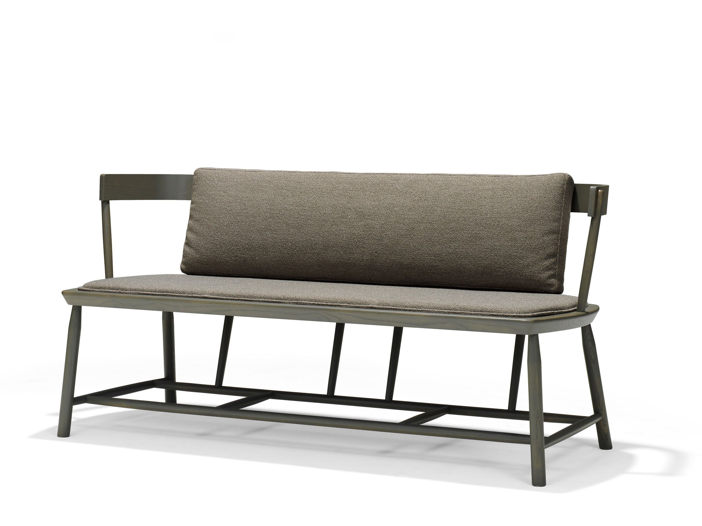 Мягкая скамейка из массива дерева со спинкой Linteloo Oiseau ARCH-00035118