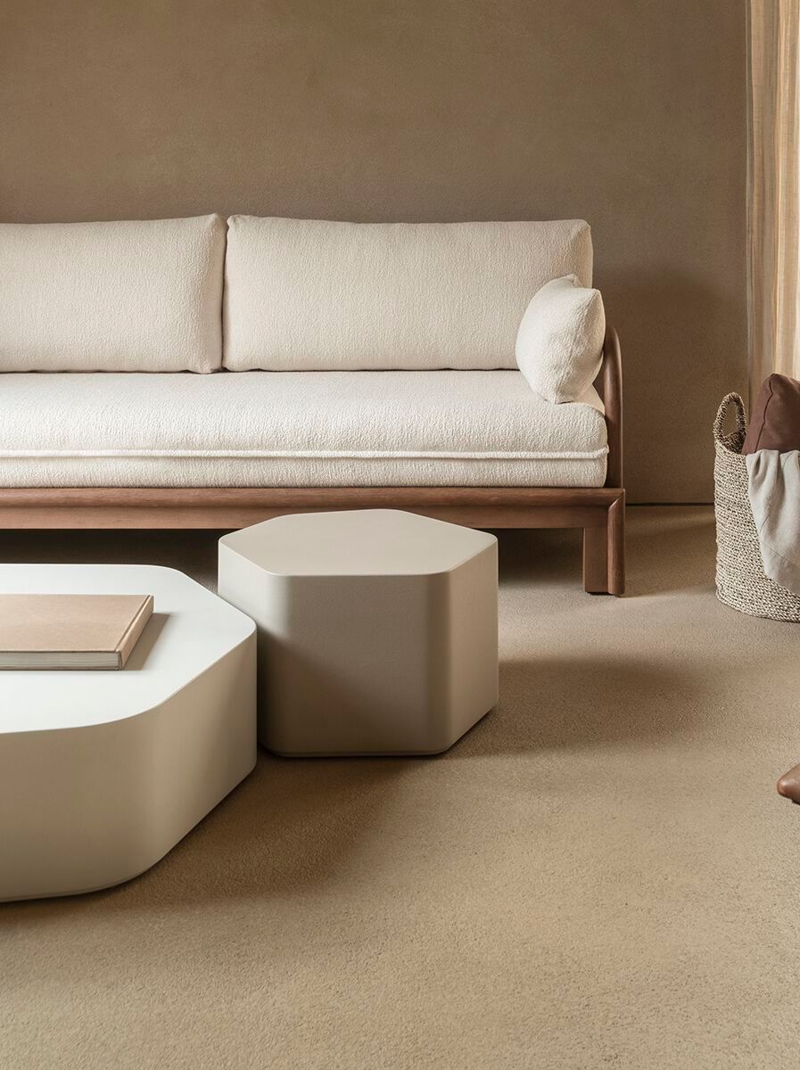 МДФ шестигранный журнальный столик EXPORMIM Talo ARCH-00099405 - Вид №1