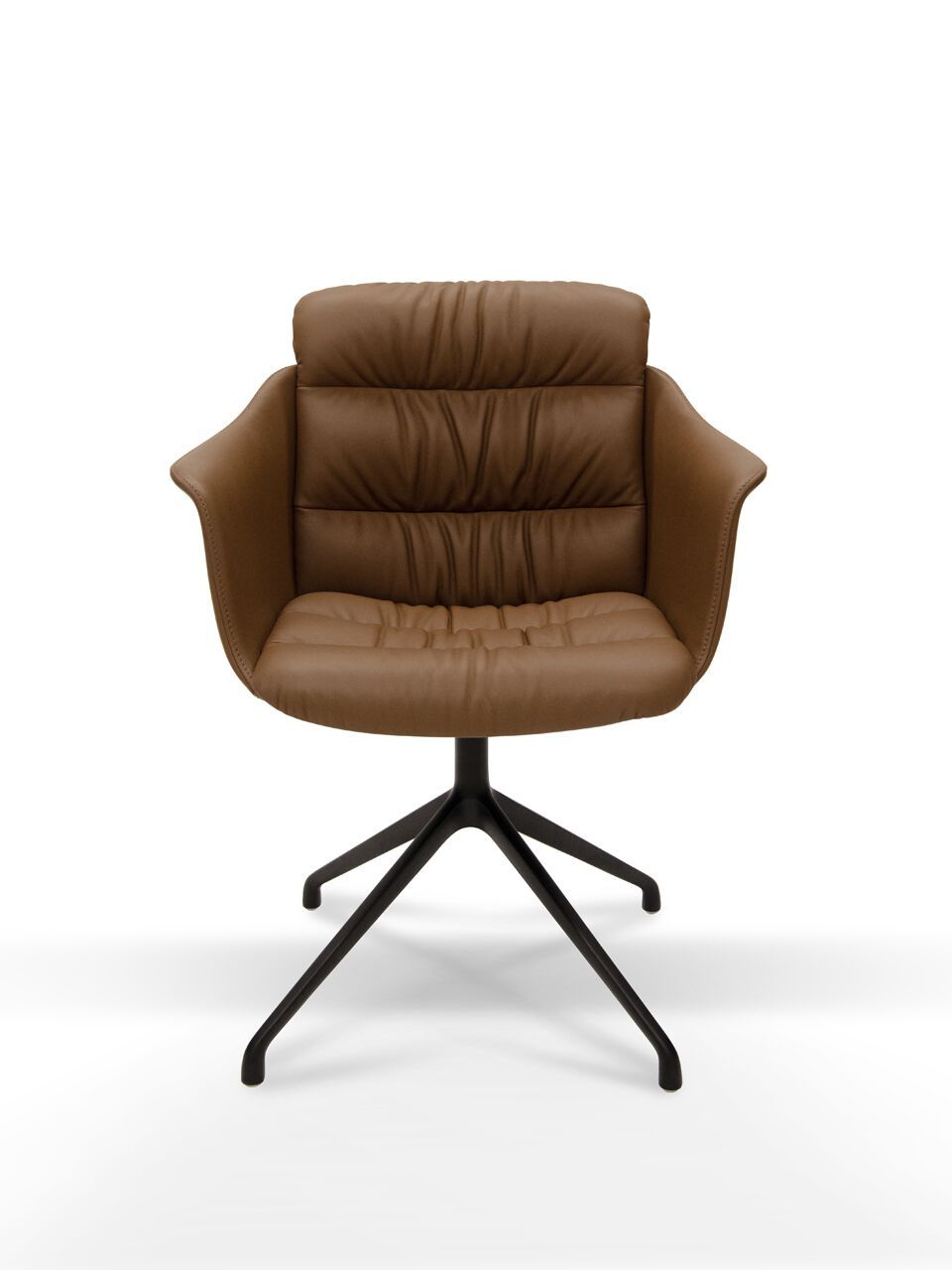 Кожаный поворотный стул с подлокотниками de Sede DS-525 TOSCA ARCH-00131008 - Вид №4