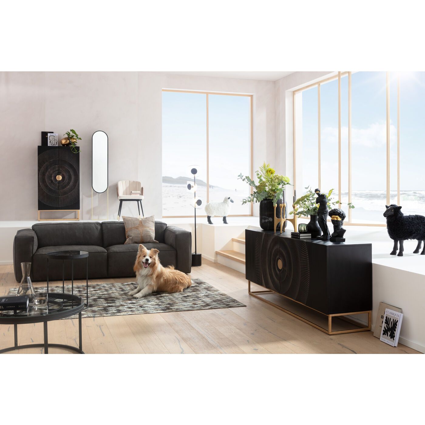 Шкаф из массива дерева с распашными дверцами KARE Design Мадейра ARCH-00119042 - Вид №5