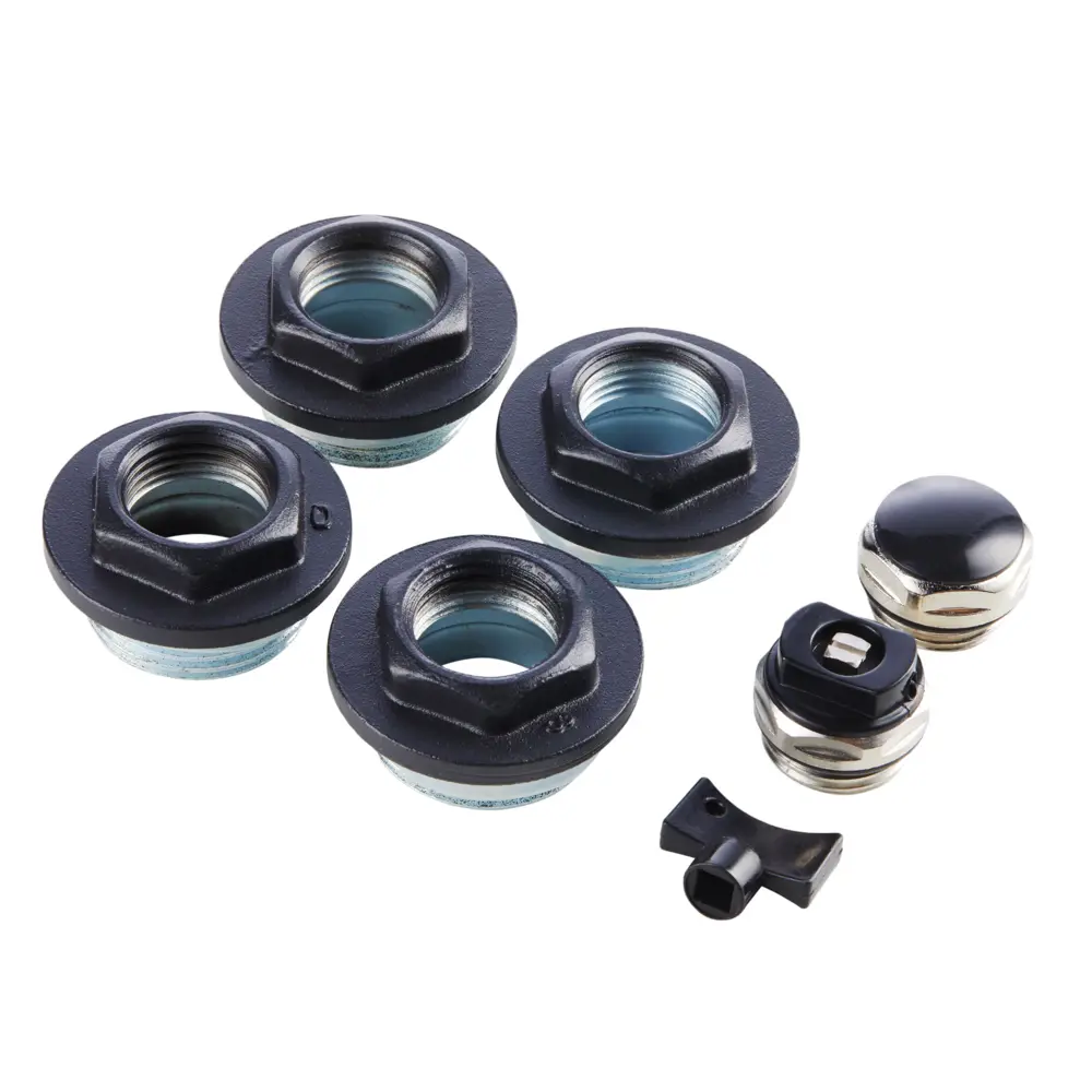 Монтажный комплект для радиатора Royal Thermo 3/4" сталь черный 7 шт STLM-2069978 - Вид №3