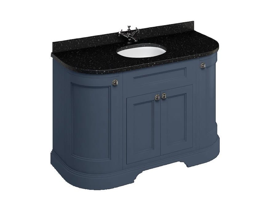 Напольный шкаф для умывальника из МДФ с дверцами Burlington MINERVA ARCH-00141016 - Вид №1