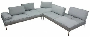 Gobbo Salotti Модульный угловой диван в коже