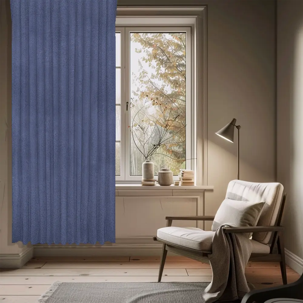 Штора на ленте WITERRA димаут 200x300 см голубой 89427495 STLM-1564026