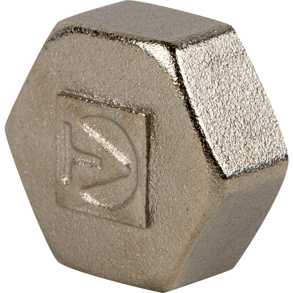 Заглушка Valtec, внутренняя резьба, 1/2", никелированная латунь STLM-2154315 - Вид №1