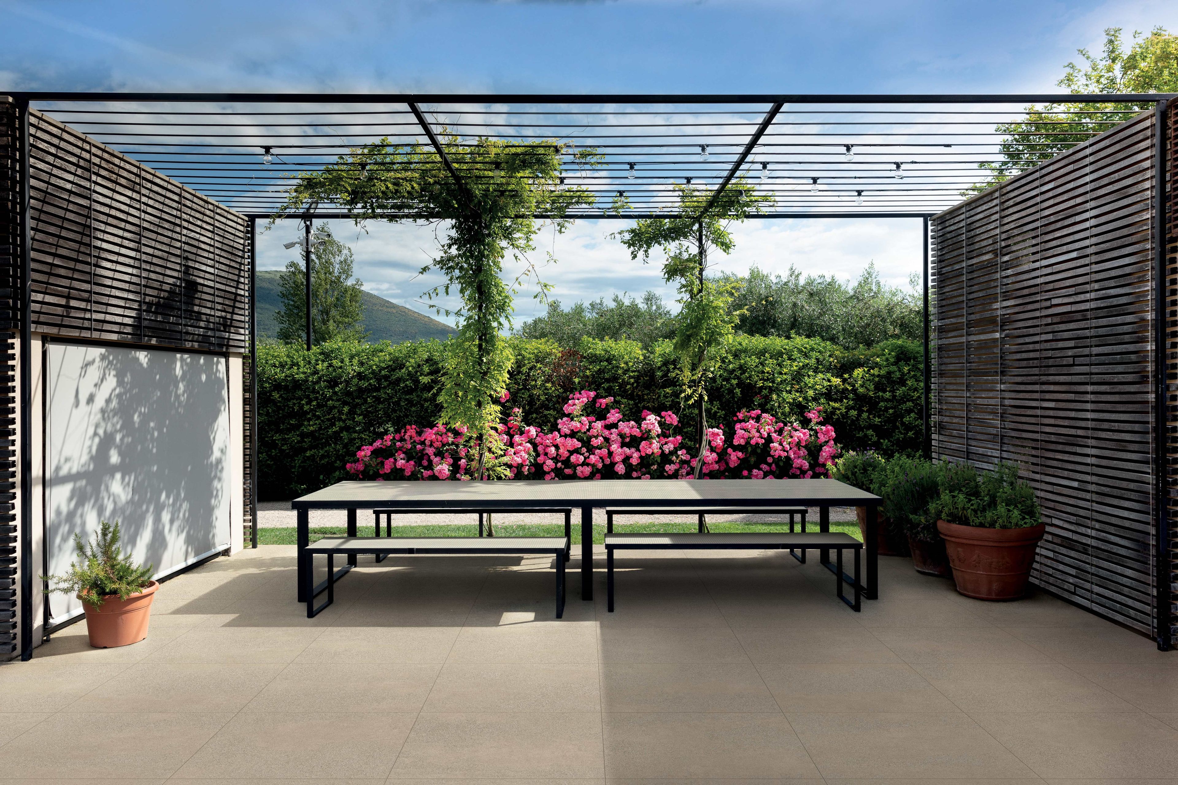 Пол / облицовка керамогранита для внутреннего и наружного применения с эффектом цемента Florim Ceramiche SENSI ARCH-00151192 - Вид №50