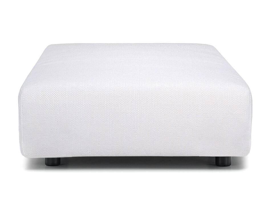 Съемный прямоугольный пуф из ткани Kartell Plastics ARCH-00055334 - Вид №1