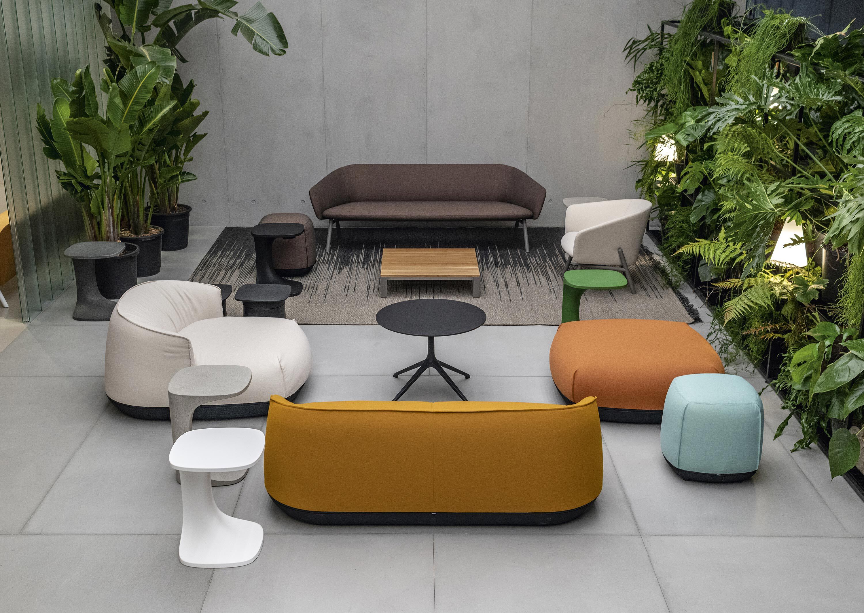 Оттоманка для сада в Sunbrella® Kristalia Brioni Outdoor ARCH-00140750 - Вид №5