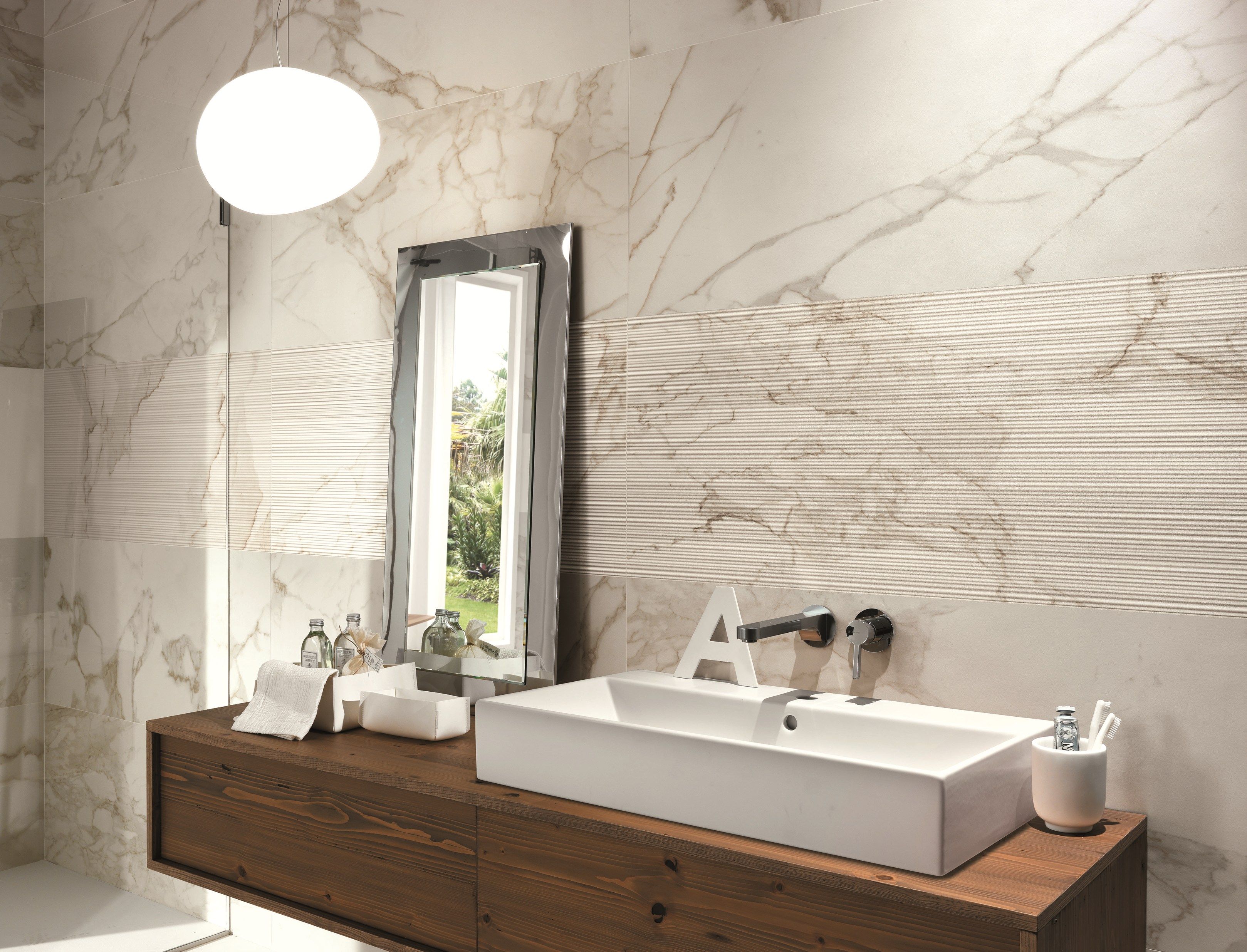 Внутренняя белая паста керамическое покрытие FAP ceramiche Рим ARCH-00135747 - Вид №6