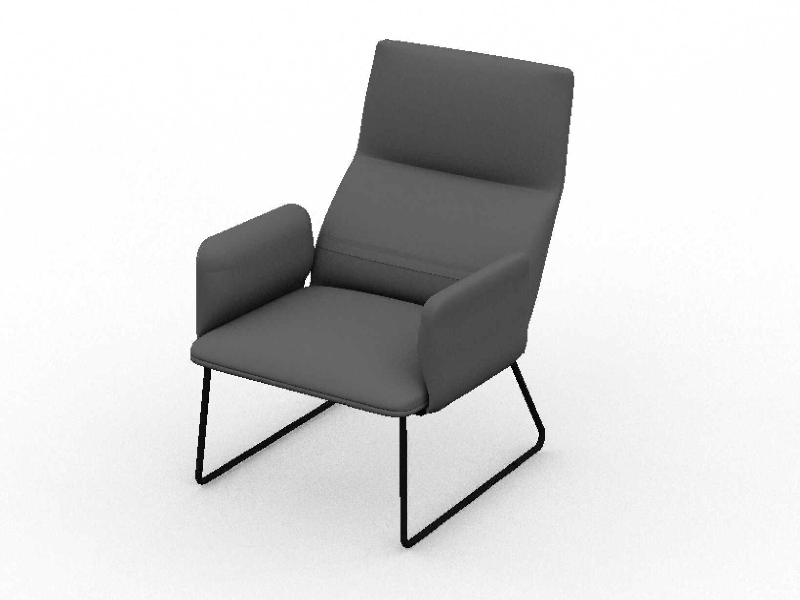 Тканевое кресло с подлокотниками SANCAL ARCH-00070638 - Вид №1