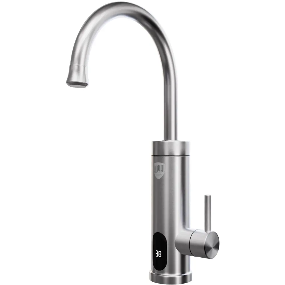 Проточный водонагреватель электрический Royal Thermo EasyFit ST 3.3 кВт серый с краном STLM-2040407 - Вид №1