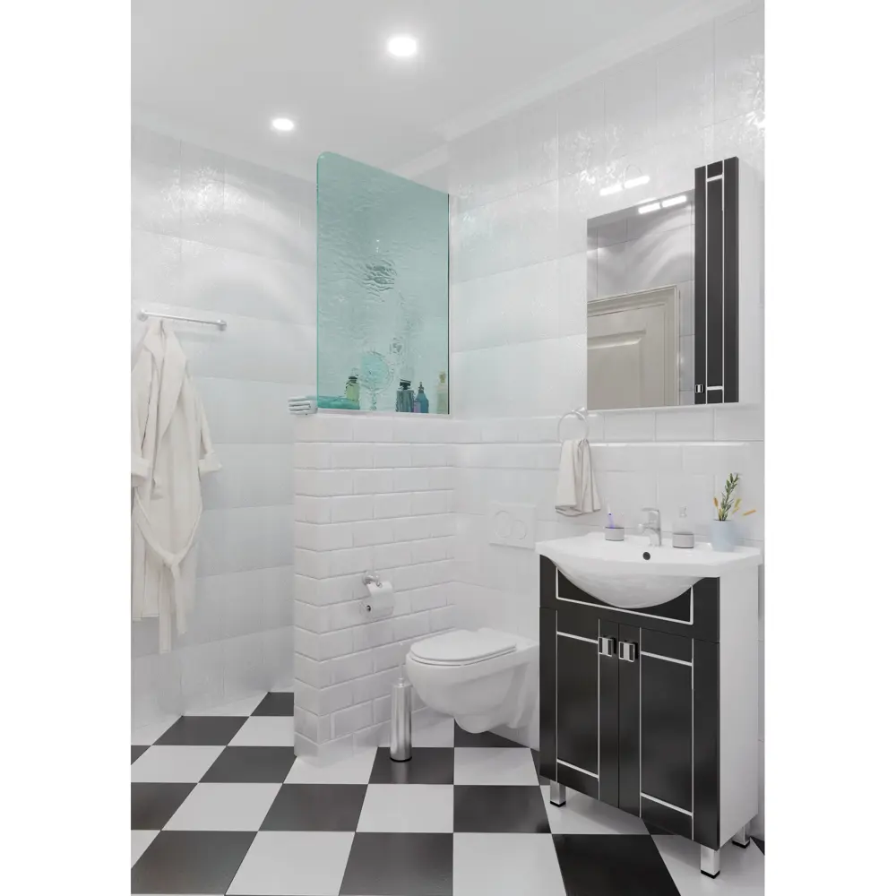 Плитка настенная «Metrotiles» 10х20 см 0.88 м2 цвет белый Golden Tile STLM-2181398 - Вид №7