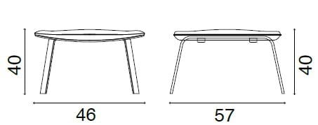 Кожаная подставка для ног Fasem Electa ARCH-00092233 - Вид №4