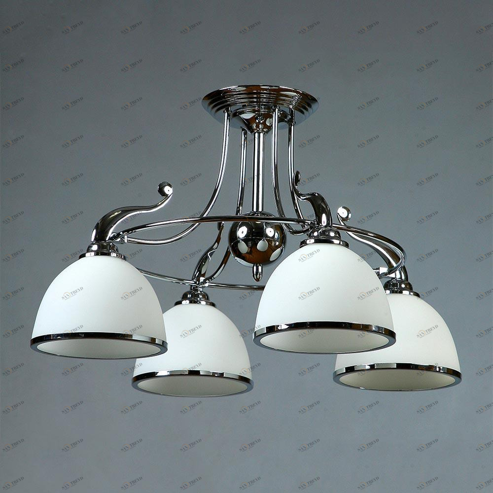 Потолочная люстра Brizzi MA02401CB/004 Chrome BRIZZI ДИЗАЙНЕРСКИЕ, ALMERIA CHROME 278957 Белый 