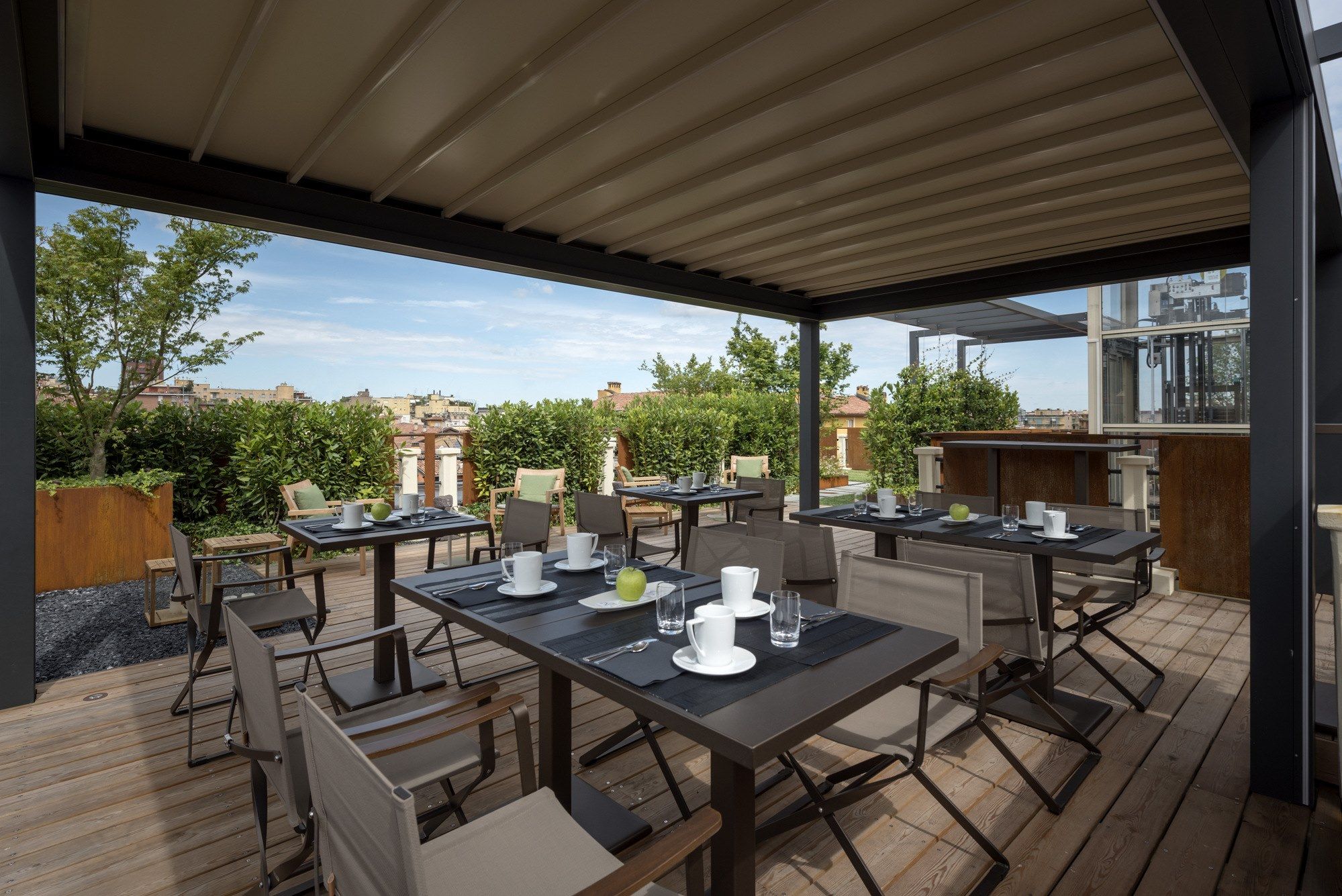 Алюминиевая беседка Pratic Hi Pergolas ARCH-00119664 - Вид №5