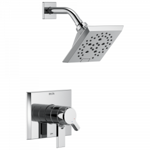 T17299 Накладка для душа Monitor® 17 серии H2Okinetic® Delta Faucet Pivotal Хром