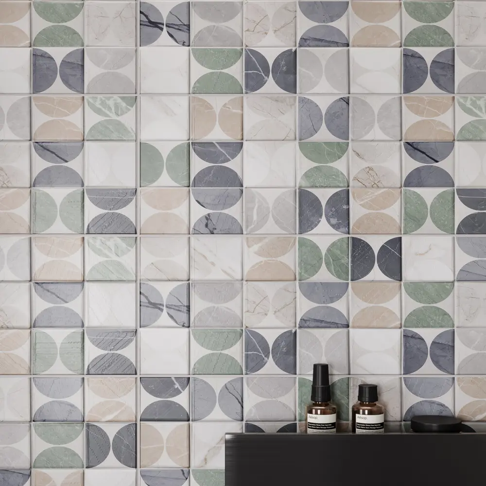 Gracia Ceramica Time 02 — настенная плитка с песочными часами 25x60 см 89416698 STLM-1575536