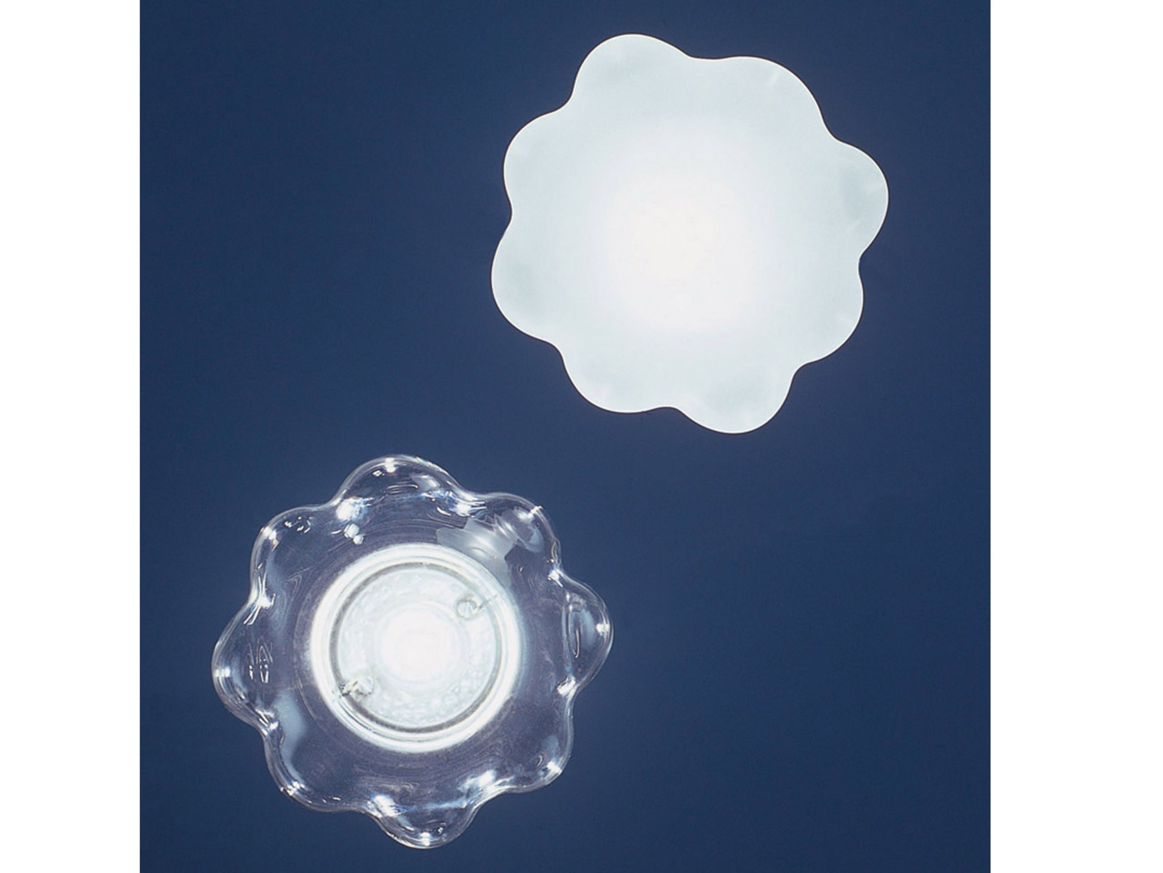 Утопленная лампа из дутого стекла Album выпечка ARCH-00003683